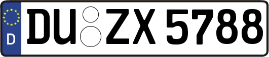 DU-ZX5788