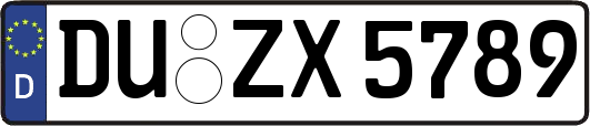 DU-ZX5789
