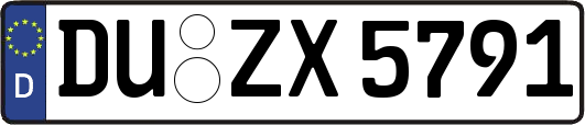 DU-ZX5791