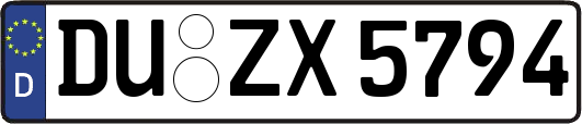 DU-ZX5794