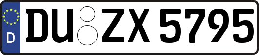 DU-ZX5795