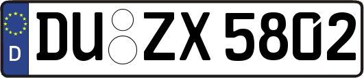 DU-ZX5802