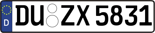 DU-ZX5831
