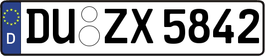 DU-ZX5842