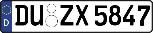 DU-ZX5847