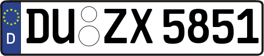 DU-ZX5851