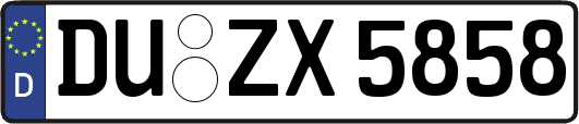 DU-ZX5858