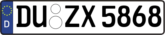 DU-ZX5868