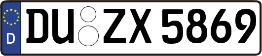 DU-ZX5869