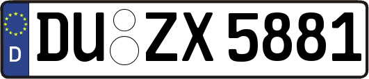DU-ZX5881