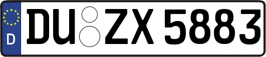 DU-ZX5883