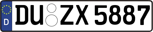 DU-ZX5887