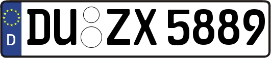 DU-ZX5889