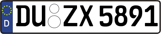 DU-ZX5891