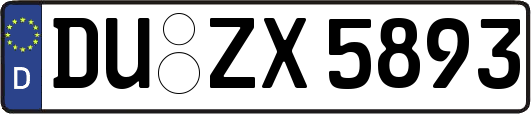 DU-ZX5893