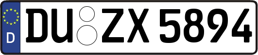 DU-ZX5894