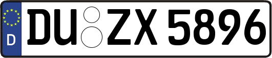 DU-ZX5896
