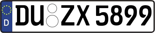 DU-ZX5899
