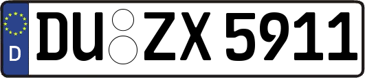 DU-ZX5911