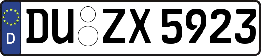 DU-ZX5923