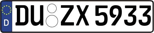 DU-ZX5933