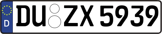 DU-ZX5939