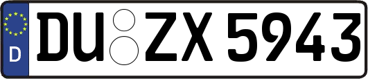 DU-ZX5943