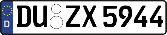 DU-ZX5944