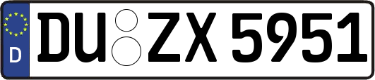 DU-ZX5951