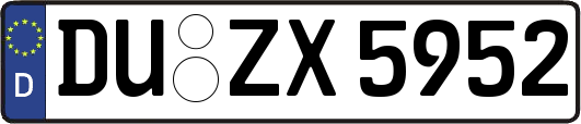 DU-ZX5952