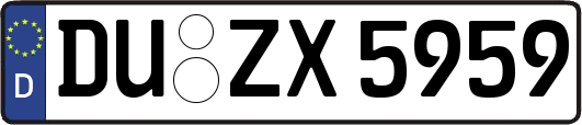 DU-ZX5959