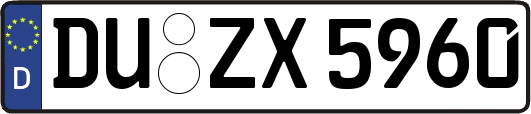 DU-ZX5960