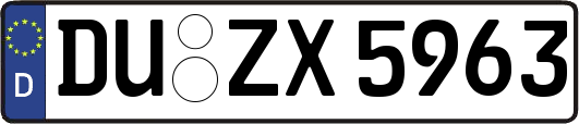 DU-ZX5963