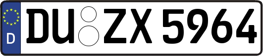 DU-ZX5964