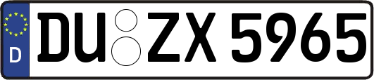 DU-ZX5965