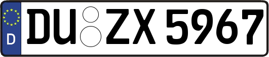 DU-ZX5967