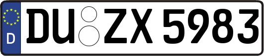 DU-ZX5983