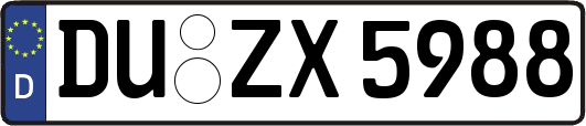 DU-ZX5988