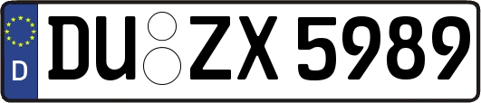 DU-ZX5989