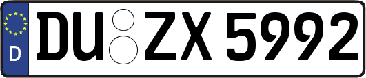 DU-ZX5992