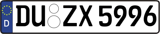 DU-ZX5996
