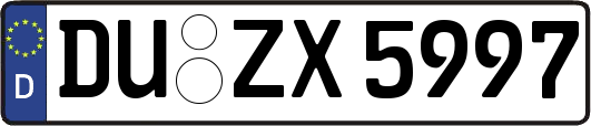 DU-ZX5997