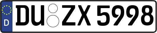 DU-ZX5998