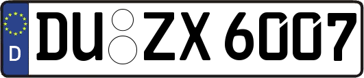 DU-ZX6007