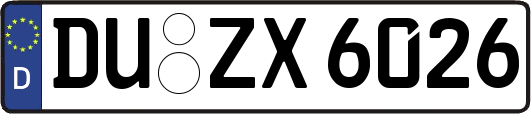 DU-ZX6026