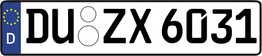 DU-ZX6031