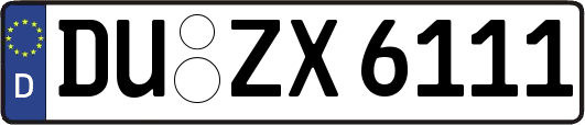 DU-ZX6111