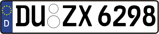 DU-ZX6298