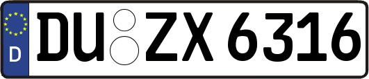 DU-ZX6316