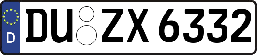 DU-ZX6332